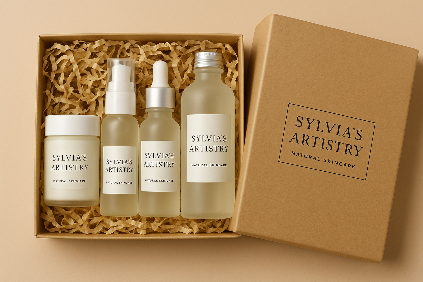 Sylvia's Artistry Natural Beauty Skincare Gift Set