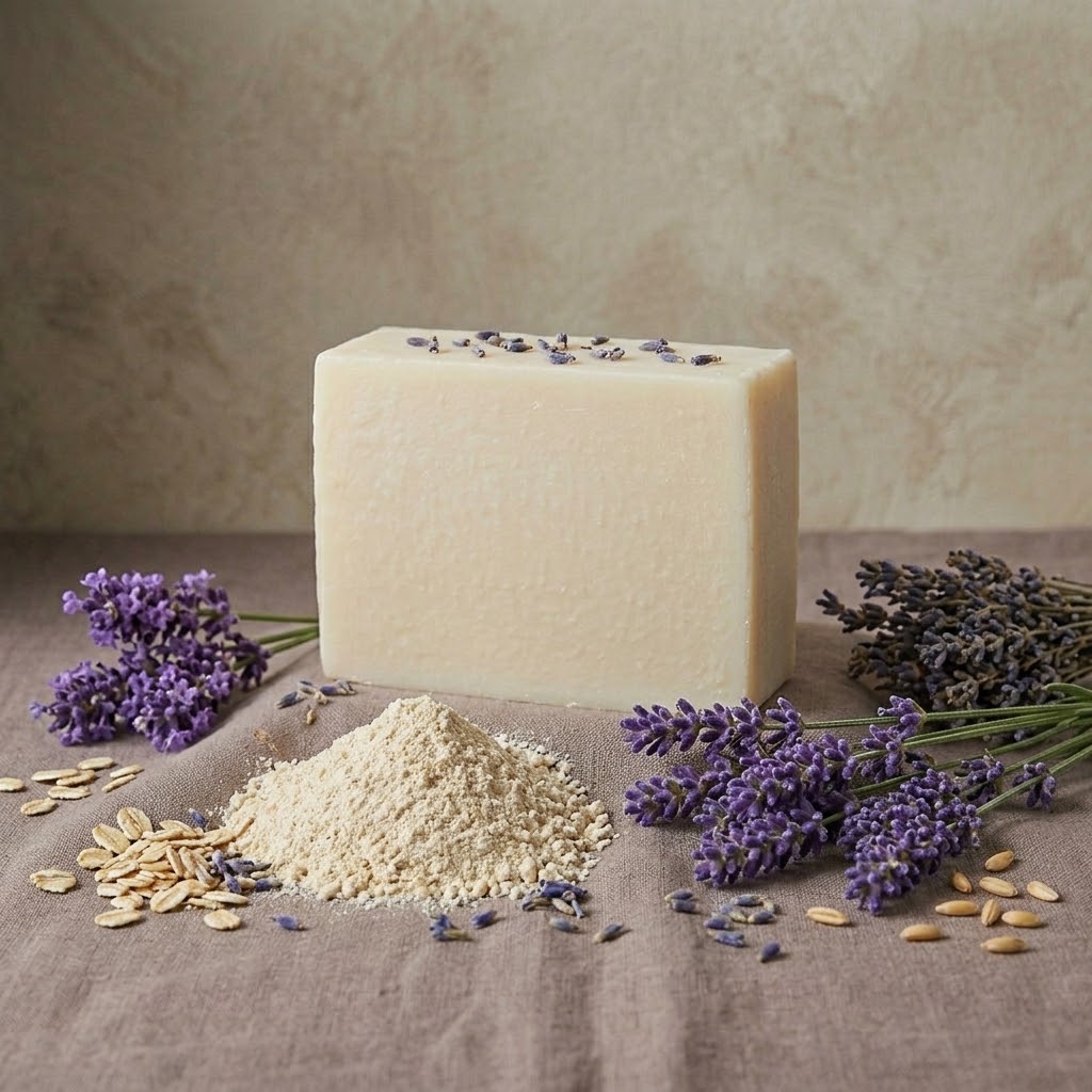 Sylvia’s Lavender Oatmeal Soap