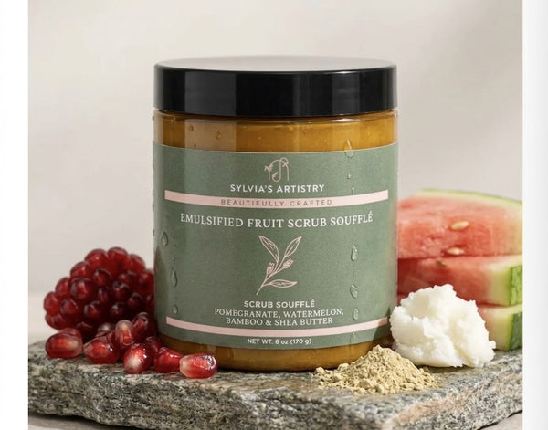 Bamboo Soap Scrub Souffle
