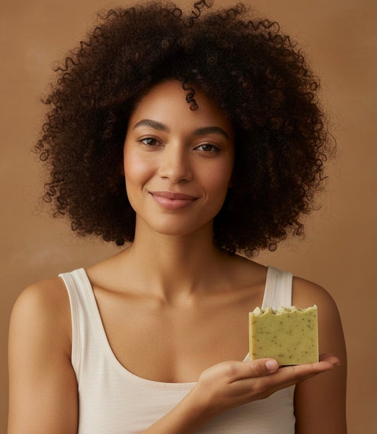 Sylvia's Lemongrass Poppyseed and Patchouli Handmade Soap