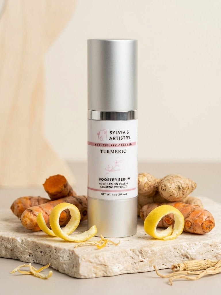 Turmeric Booster Serum With Lemon Peel and Ginseng Extract