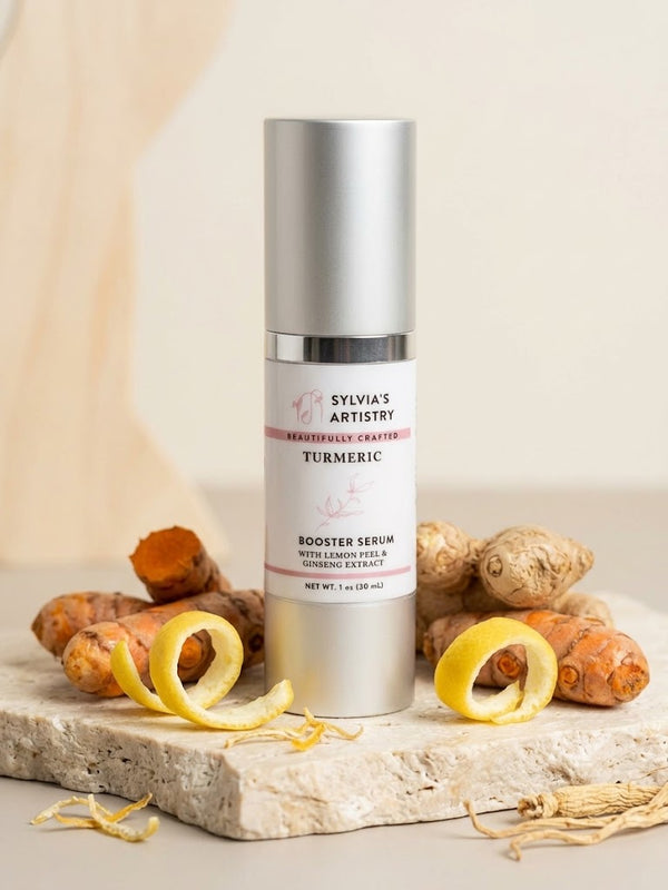 Turmeric Booster Serum With Lemon Peel and Ginseng Extract