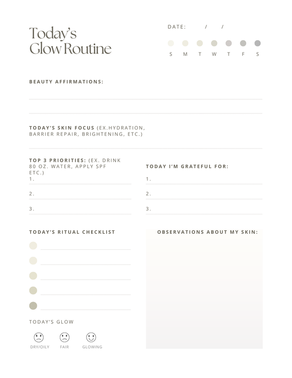 Simple Skin Care Journal (VIP)