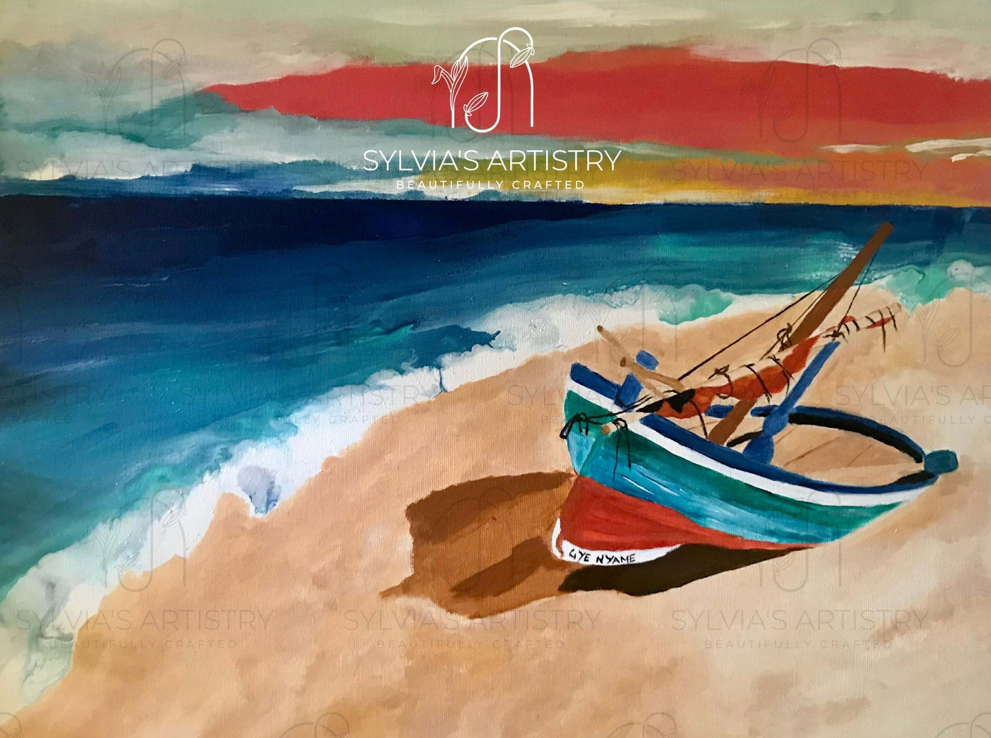 Beautifully Crafted Landscape Custom Painting