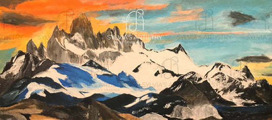 Beautifully Crafted Landscape Custom Painting