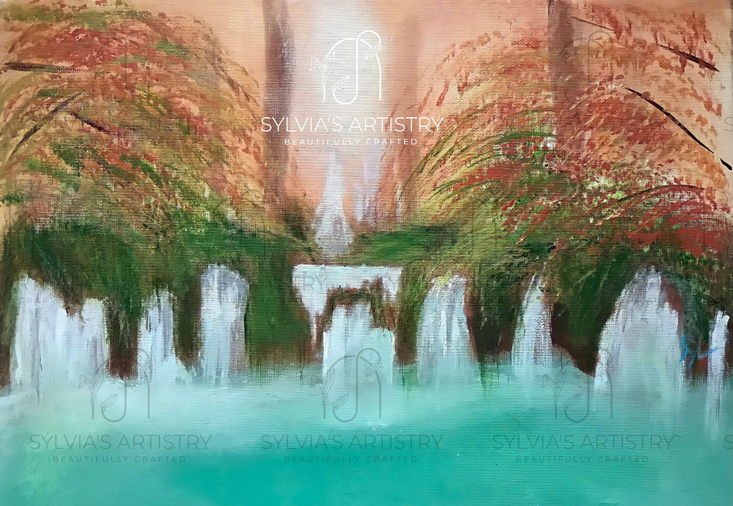 Beautifully Crafted Landscape Custom Painting